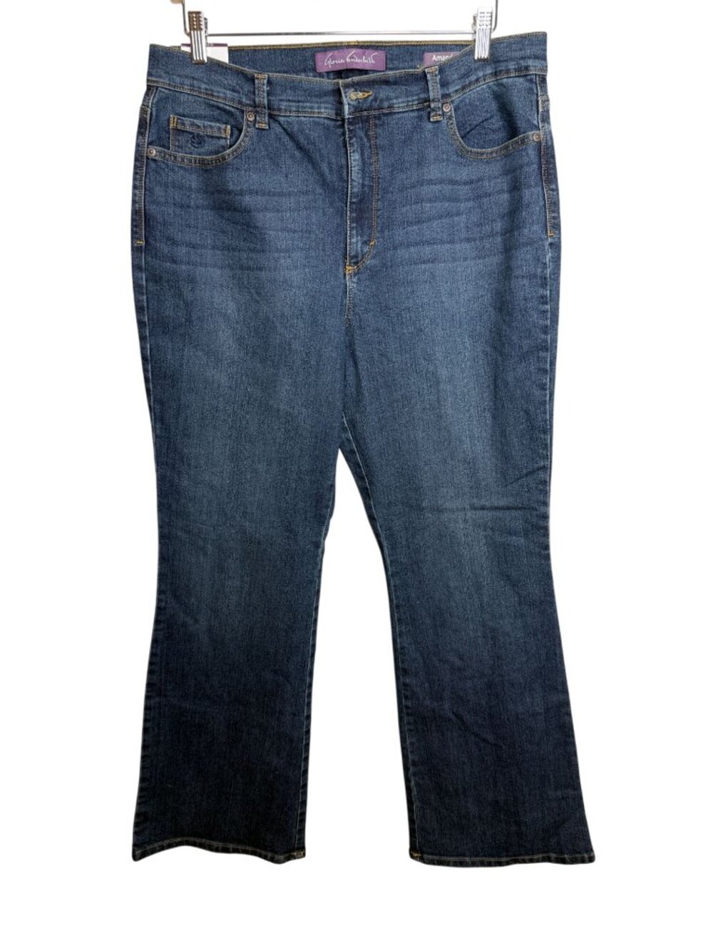 Gloria Vanderbilt Amanda Size 16 Bootcut Stretch Jeans
